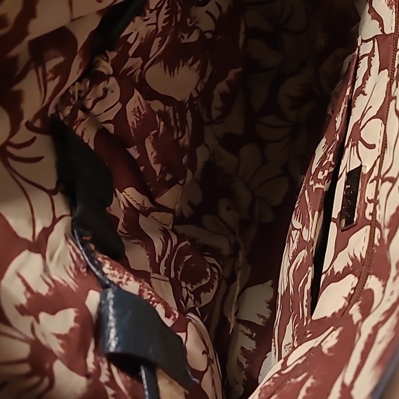 Maxx NY Navy Leather purse - Picture 6 of 12